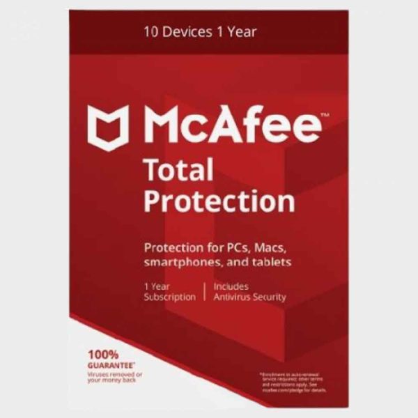 McAfee? Total Protection Family Pack ? 10 Devices 1 yr